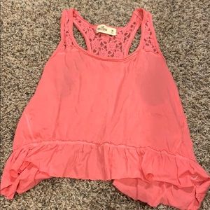 super cute slit back tank top